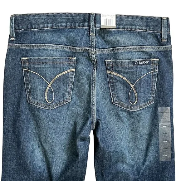 NWT Calvin Klein Ultimate Bootcut Jeans Size 8x32 - Picture 5 of 9